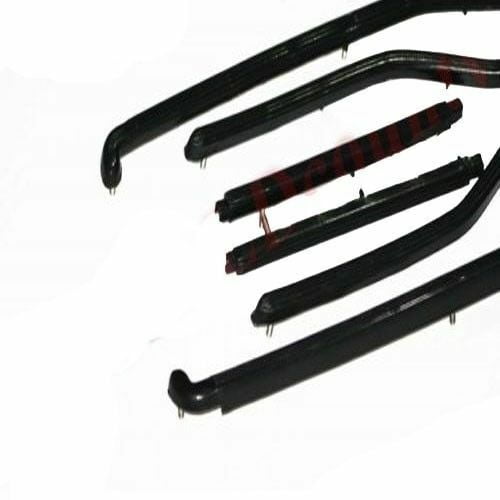 GP FLOOR RUNNER STRIPS SET OF 6  IN RED SUITABLE FOR THE GP LAMBRETTA SCOOTER